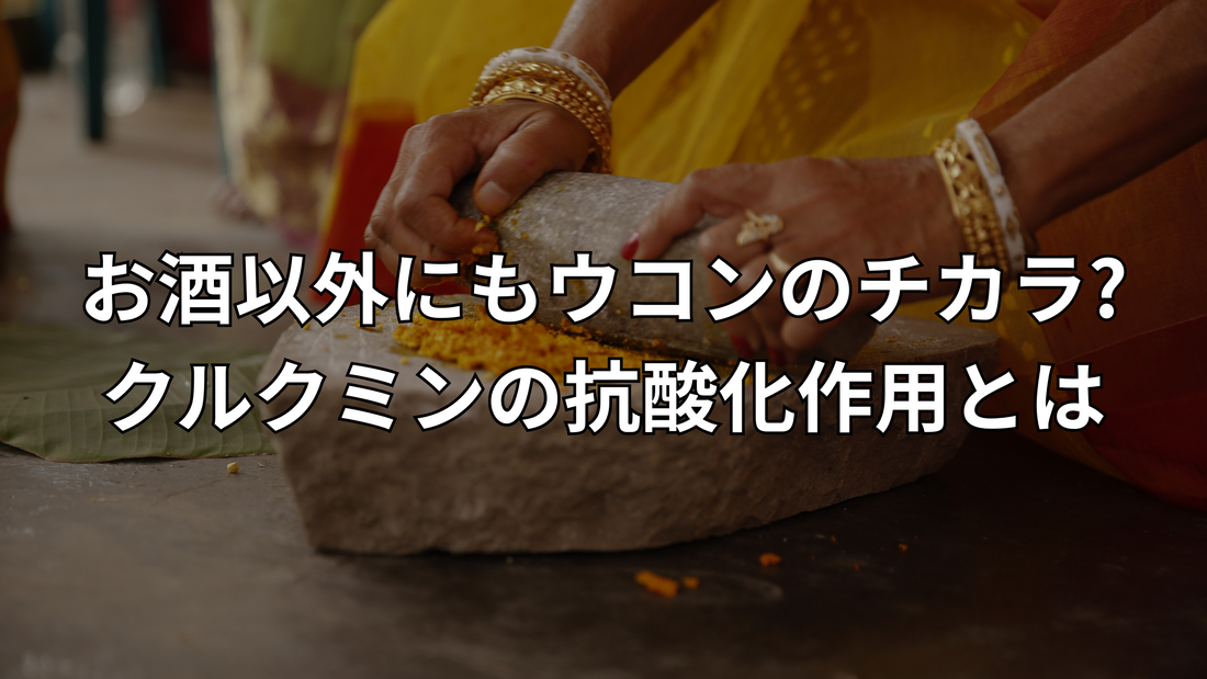 お酒以外にもウコンのチカラ? クルクミンの抗酸化作用とは
